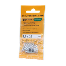 Plåtskruv RXS Kullrig 3,5 x 25 mm 10-pack Heco